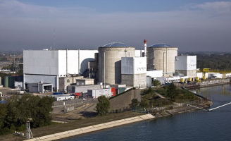 Vue générale de la Centrale nucléaire de Fessenheim