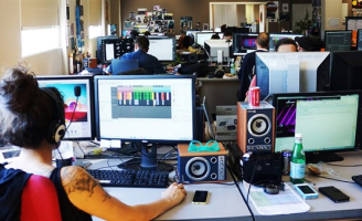 Les métiers se trouvent sur les mêmes étages pour faciliter la collaboration