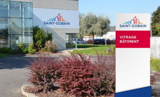 .Entrée site Saint-Gobain Vitrage Bâtiment